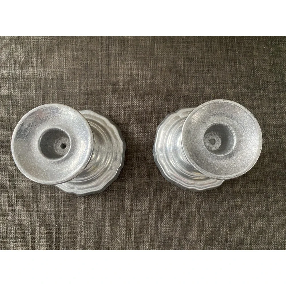 Set Of 2: Vtg Small Candlesticks Wilton Columbia PA. 3.25